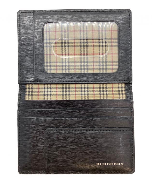 中古・古着通販】BURBERRY (バーバリー) パスケース ブラック