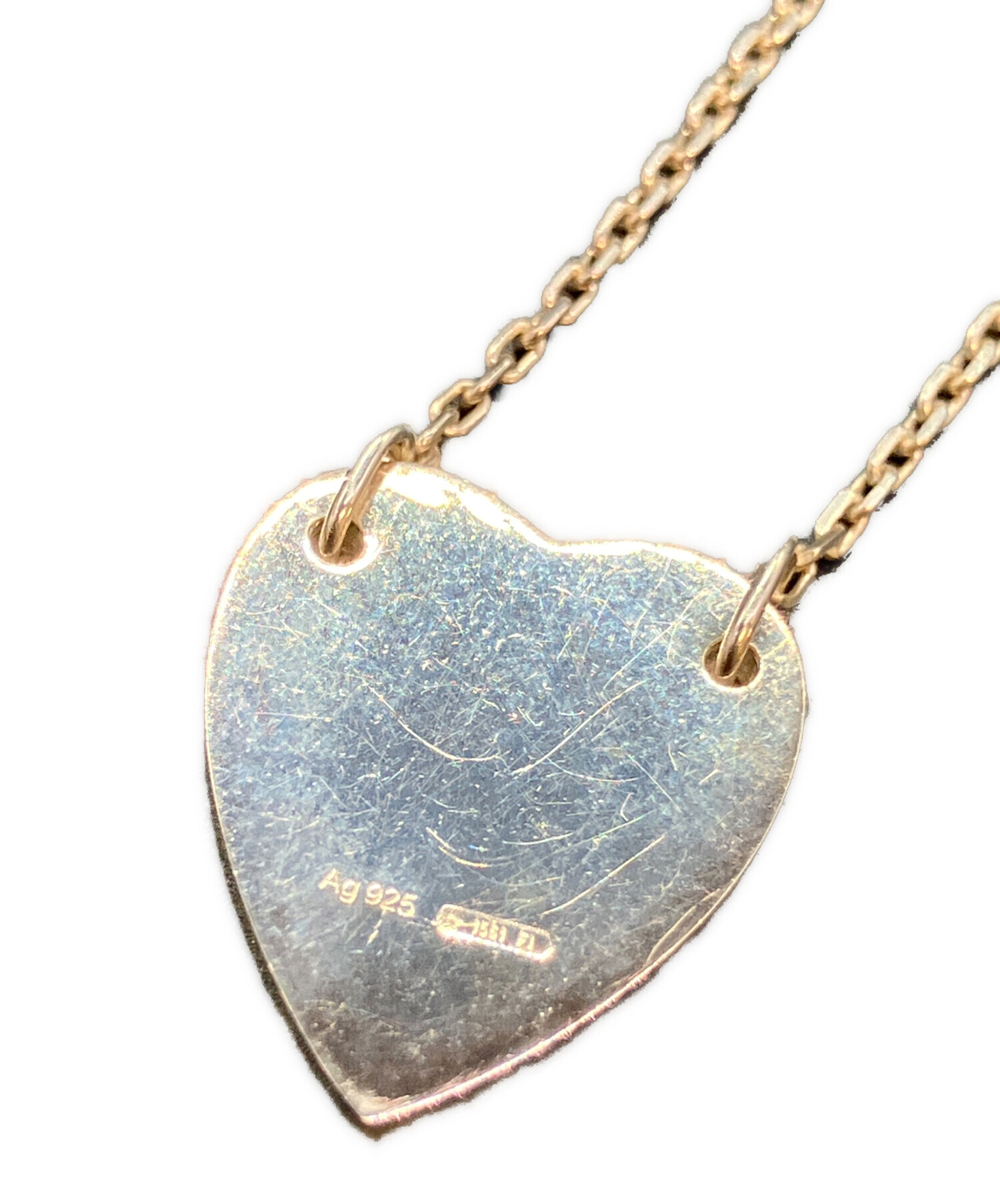 中古・古着通販】GUCCI (グッチ) シルバーネックレス｜ブランド・古着