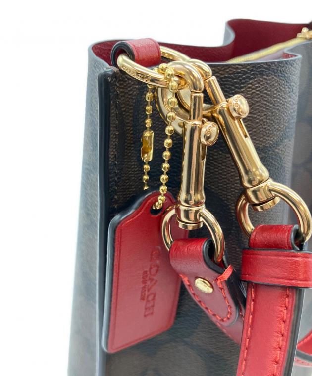 中古・古着通販】COACH (コーチ) シグネチャー モリー バケット バッグ