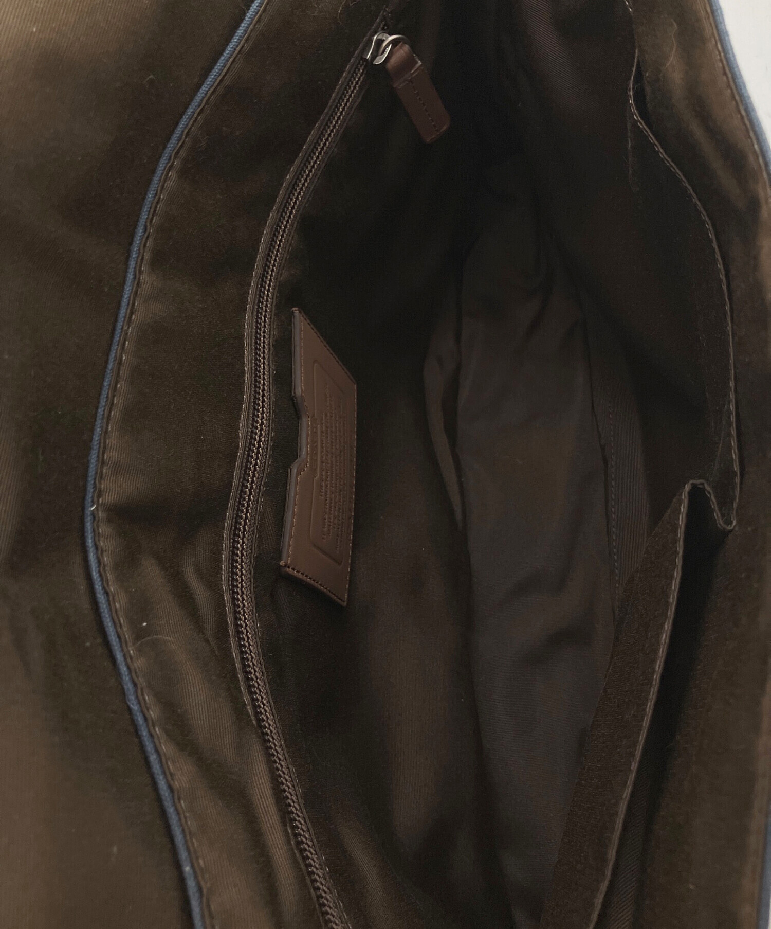中古・古着通販】COACH (コーチ) メッセンジャーバッグ ネイビー