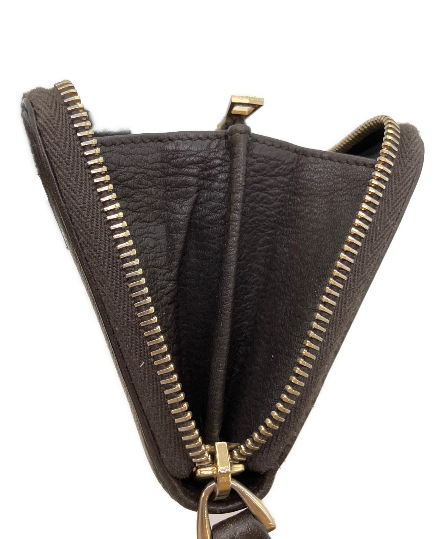 BALLY エンボス加工 ダークブラウン長財布＊ 中古・古着通販】BALLY (バリー) 長財布 ブラウン｜ブランド・古着通販