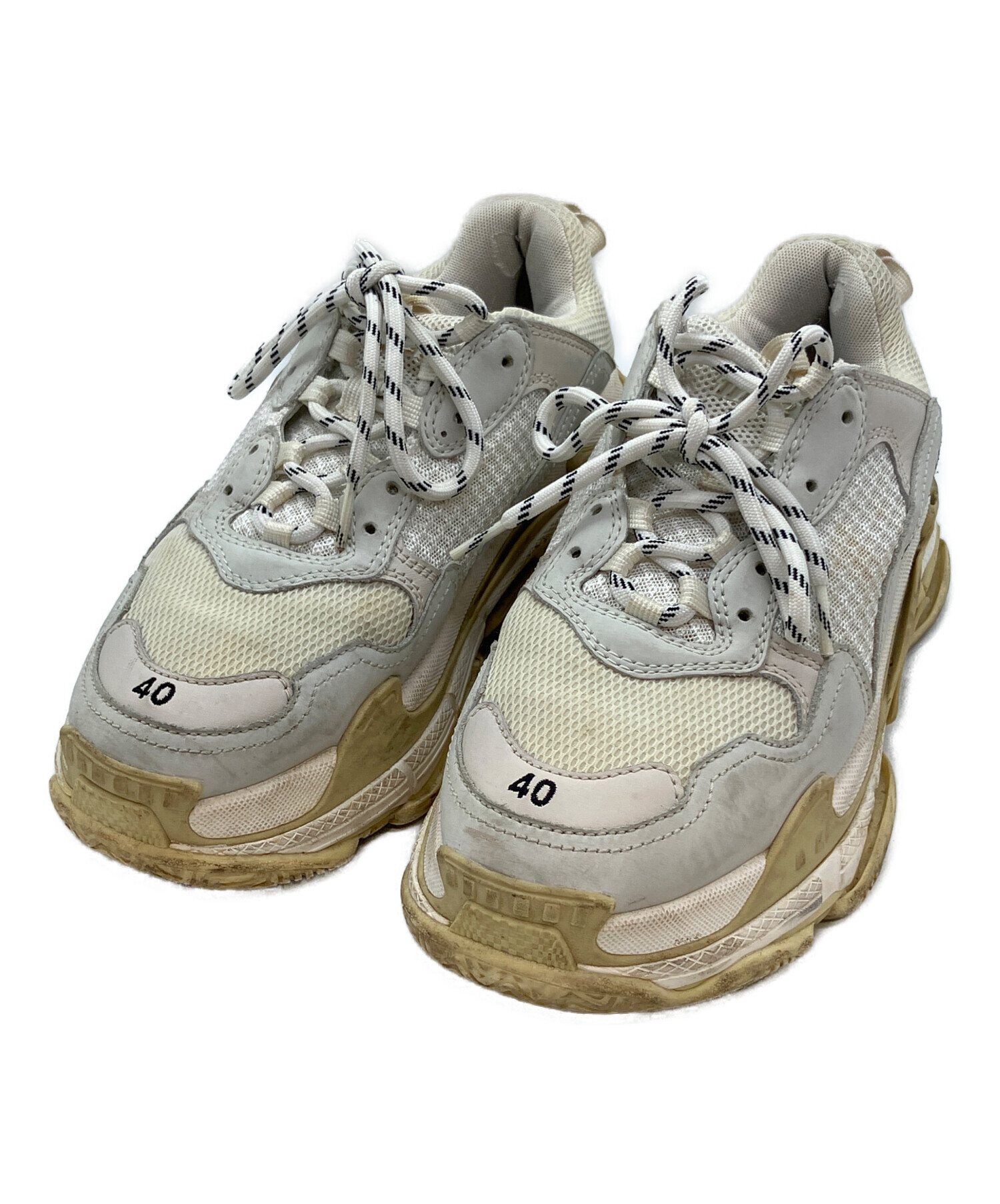 中古・古着通販】BALENCIAGA (バレンシアガ) TRIPLE S ローカット 