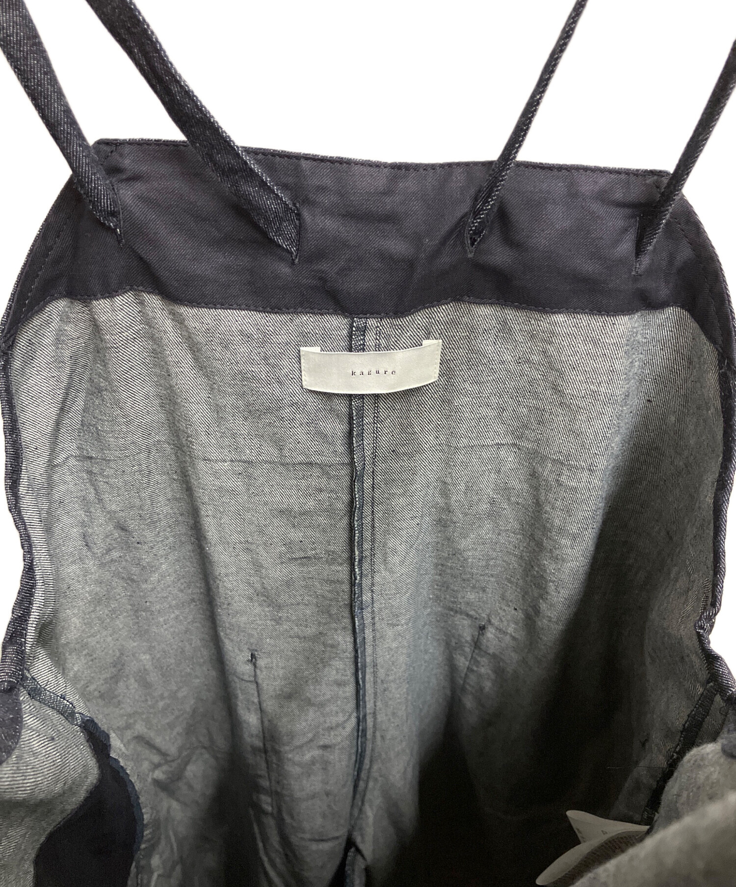 中古・古着通販】kagure (カグレ) デニムイージーサロペット