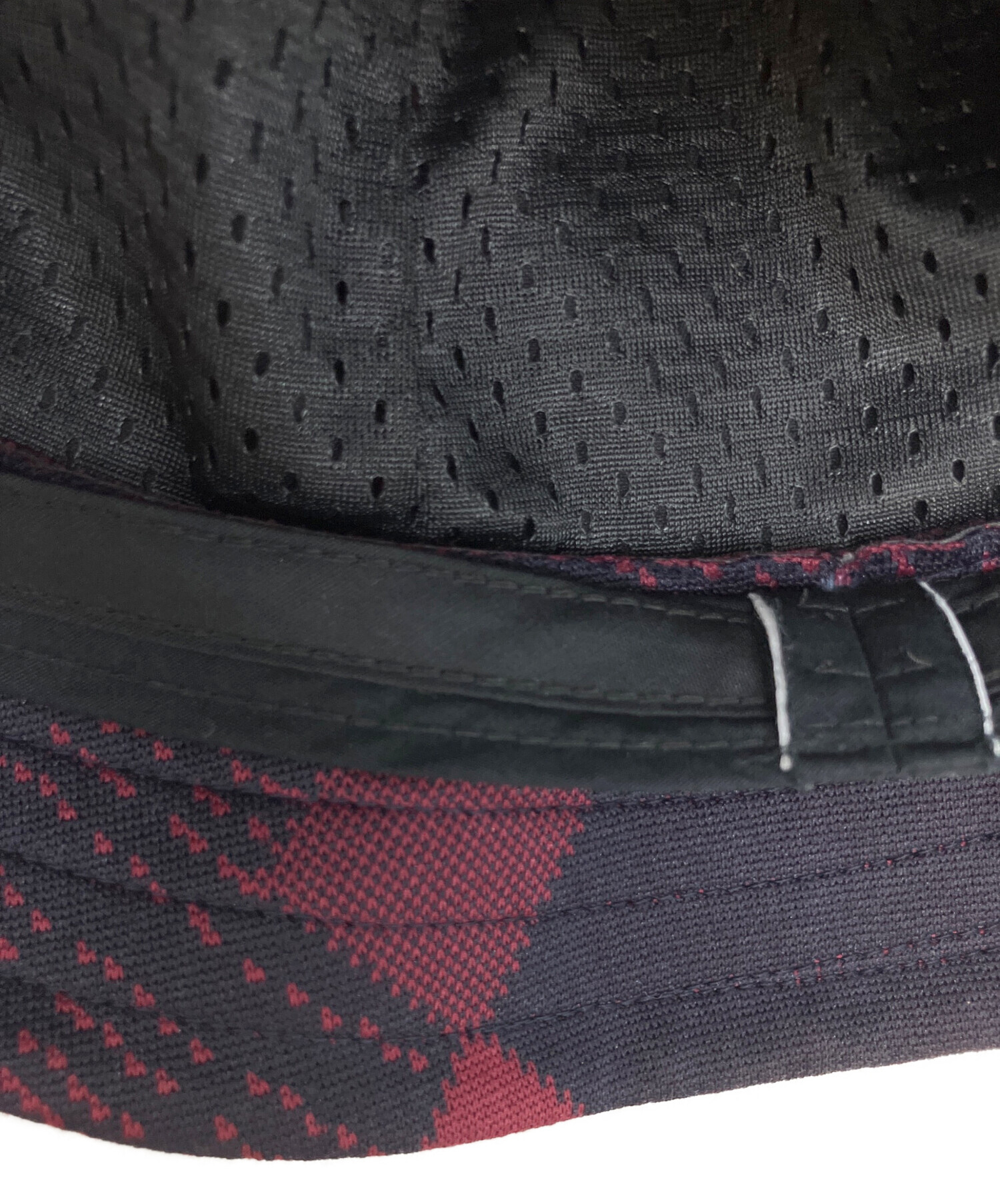 中古・古着通販】Needles (ニードルズ) BERMUDA HAT ワインレッド