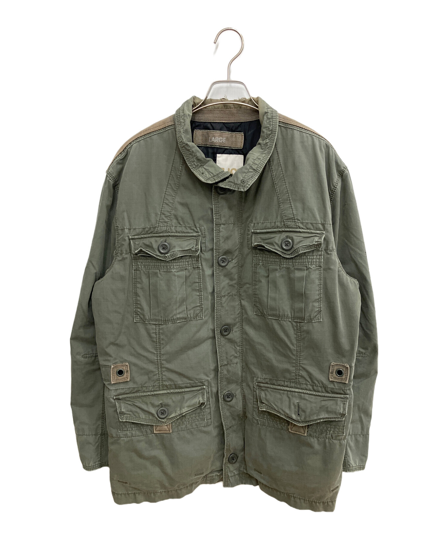 ミリタリージャケット オリーブ サイズM程度 中古・古着通販】GAP (ギャップ) ミリタリージャケット オリーブ