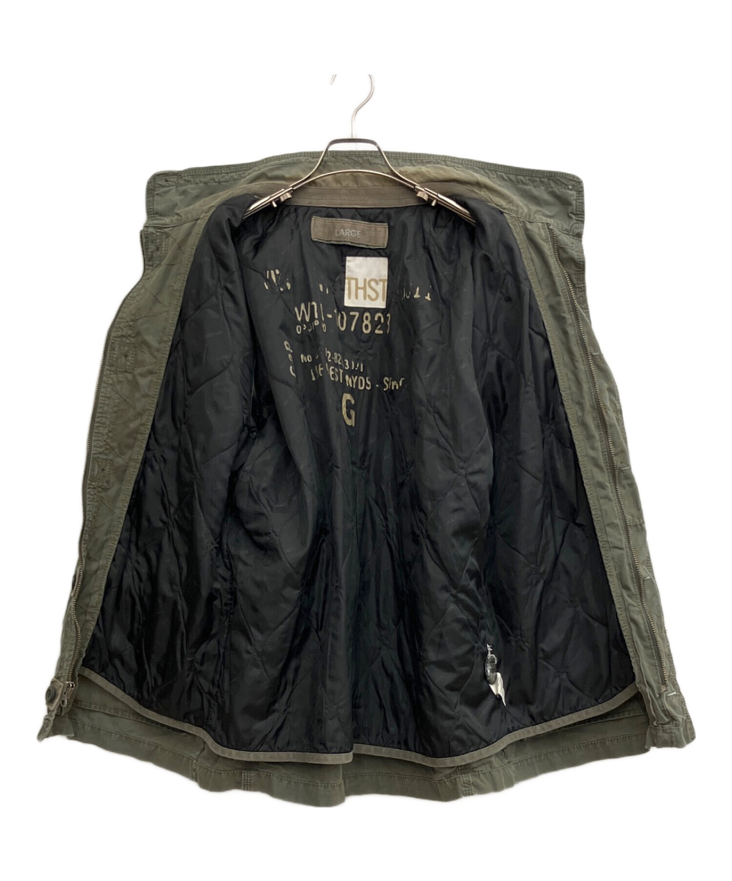 中古・古着通販】GAP (ギャップ) ミリタリージャケット オリーブ