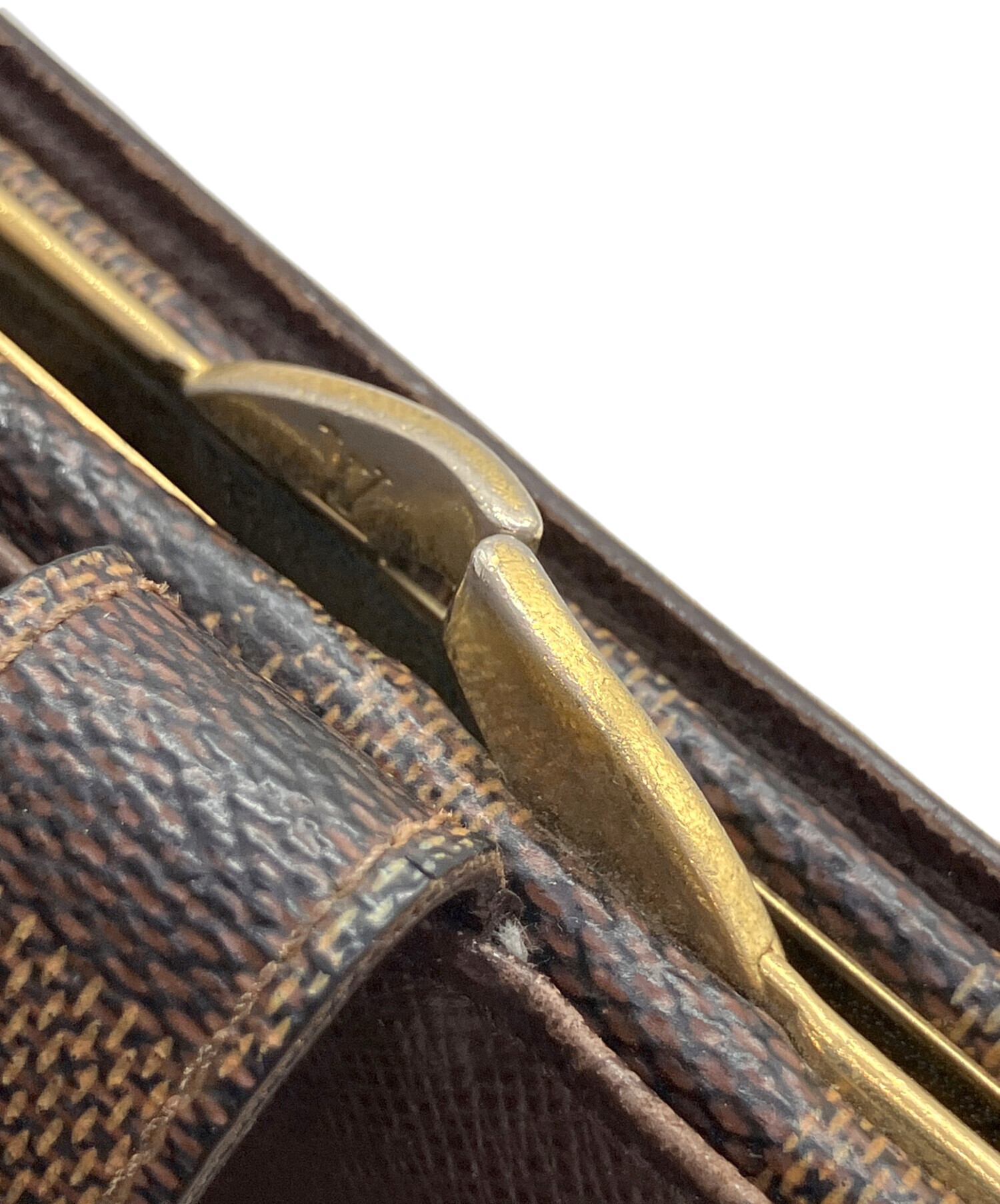 中古・古着通販】LOUIS VUITTON (ルイ ヴィトン) ダミエ 2つ折り財布