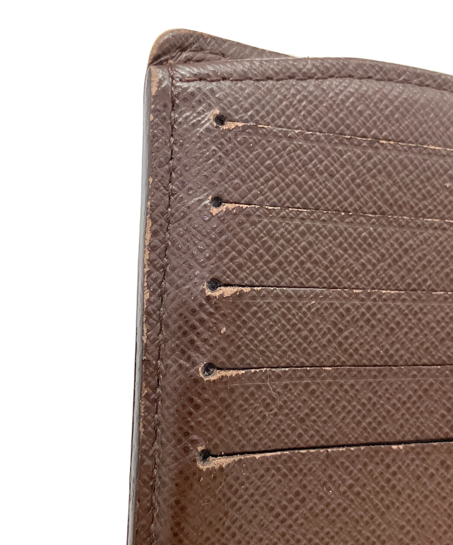 中古・古着通販】LOUIS VUITTON (ルイ ヴィトン) ダミエ 2つ折り財布