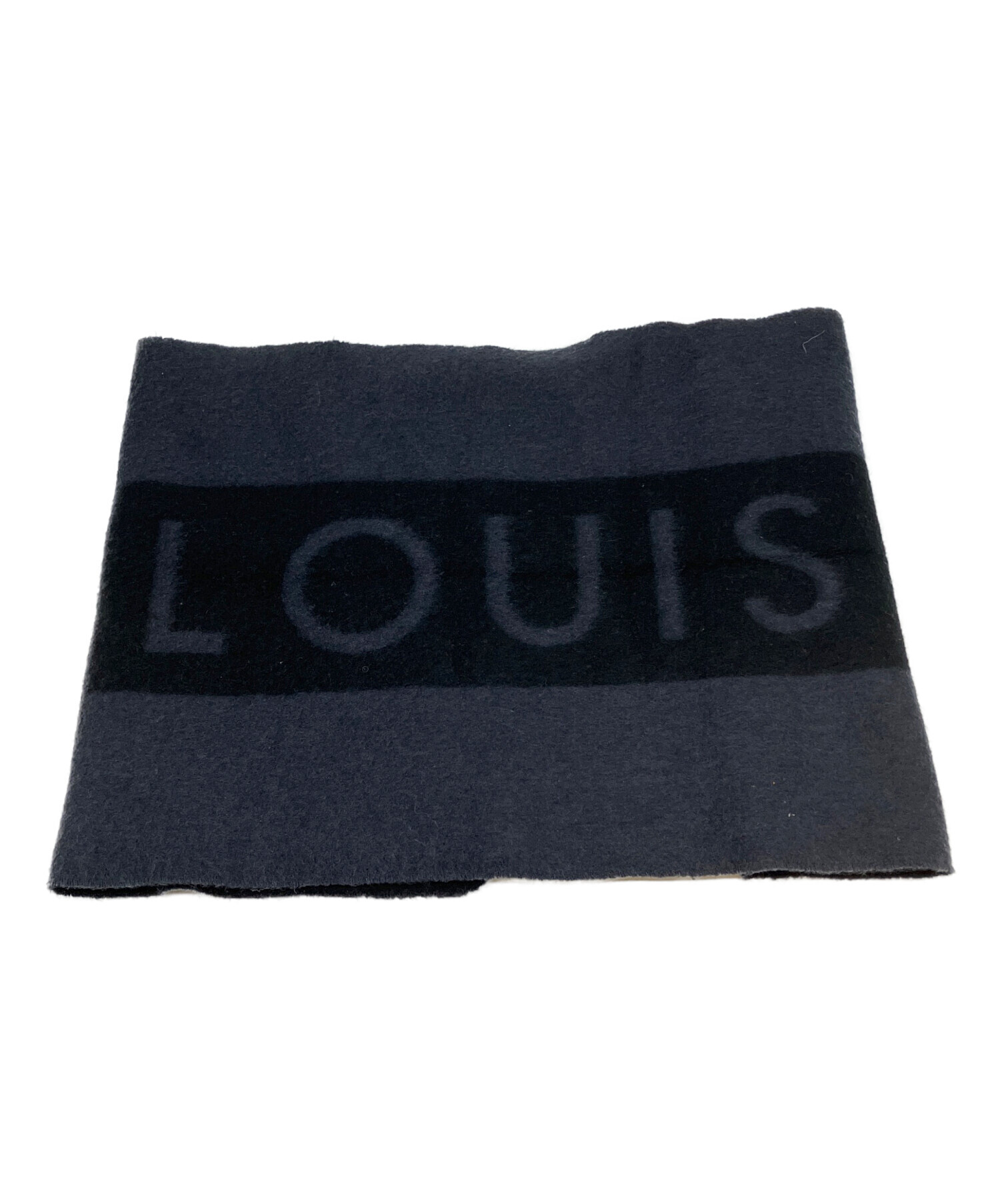 【新品未使用※期間限定値下げ2/1〜2/8】LOUIS VUITTONマフラー 中古・古着通販】LOUIS VUITTON (ルイ ヴィトン) マフラー ブラック