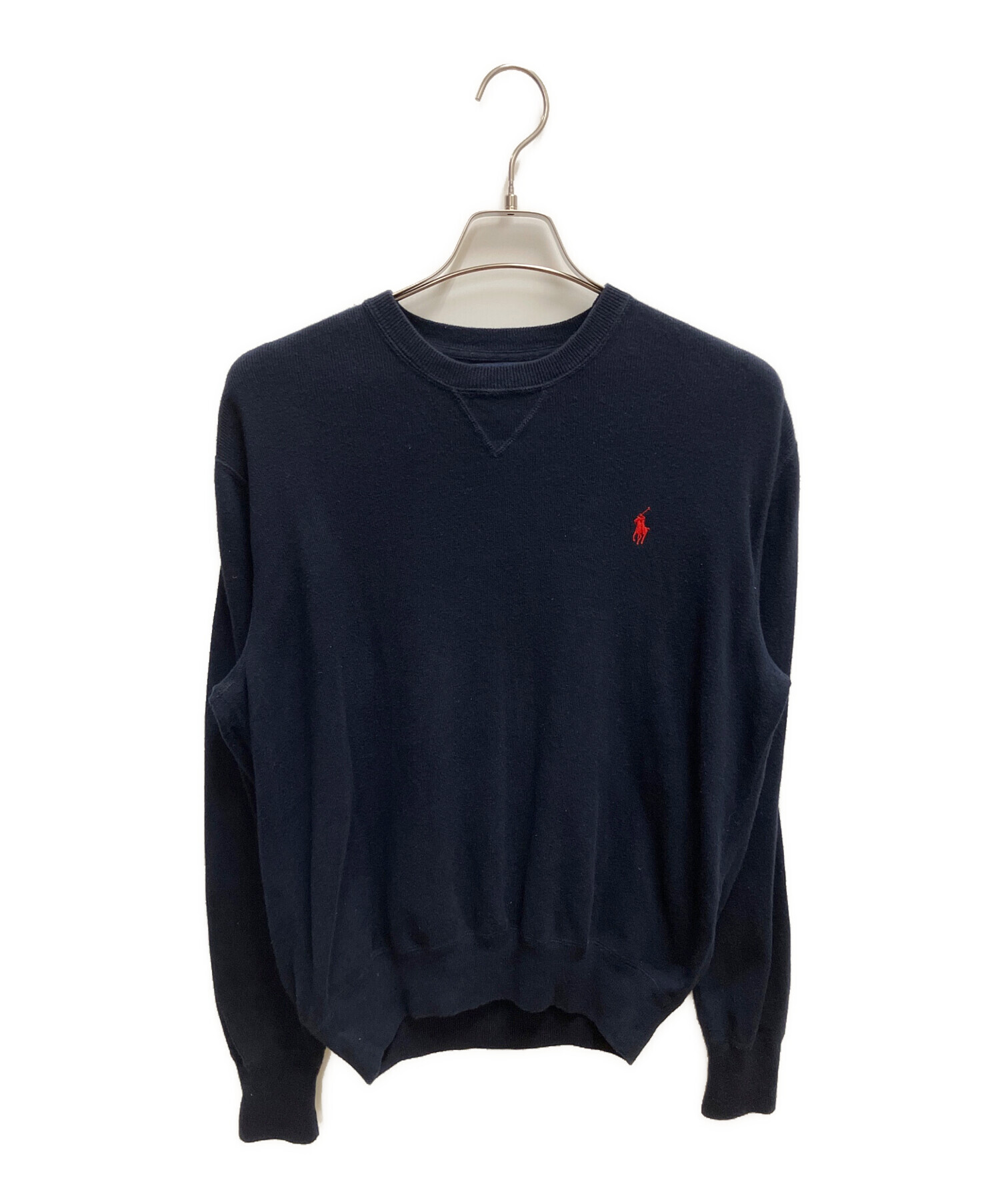 【極美品/正規品】POLO RALPH LAUREN スウェット ネイビー L 中古・古着通販】POLO RALPH LAUREN (ポロ・ラルフローレン