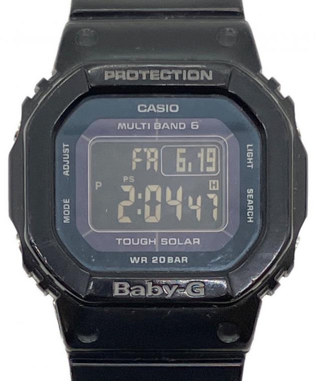 【かなた】CASIO カシオ Baby-G ブラック 中古・古着通販】CASIO (カシオ) Baby-G 腕時計 ブラック｜ブランド