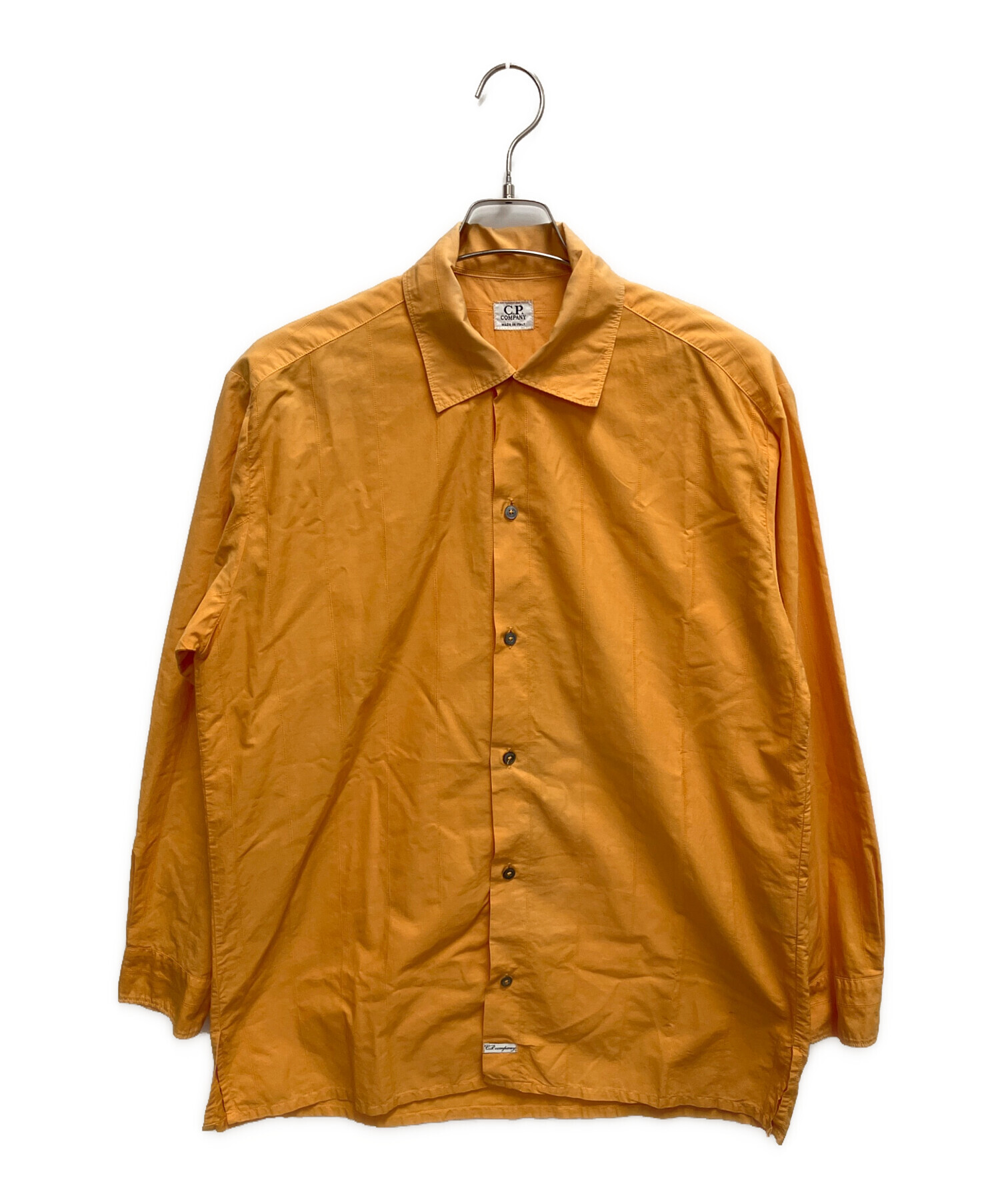 C.P. Company 長袖シャツ 古着 90’s 中古・古着通販】C.P COMPANY (シーピーカンパニー) オープンカラー