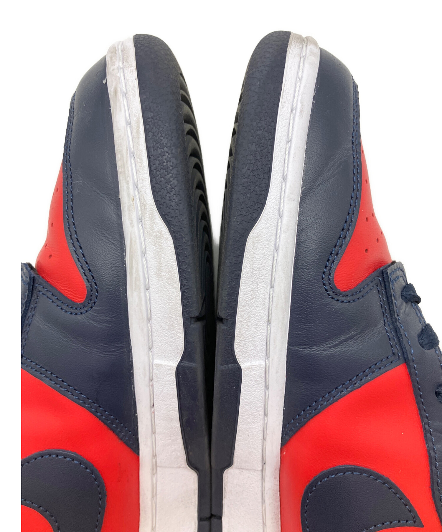 中古・古着通販】NIKE (ナイキ) DUNK LOW RETRO レッド×ネイビー