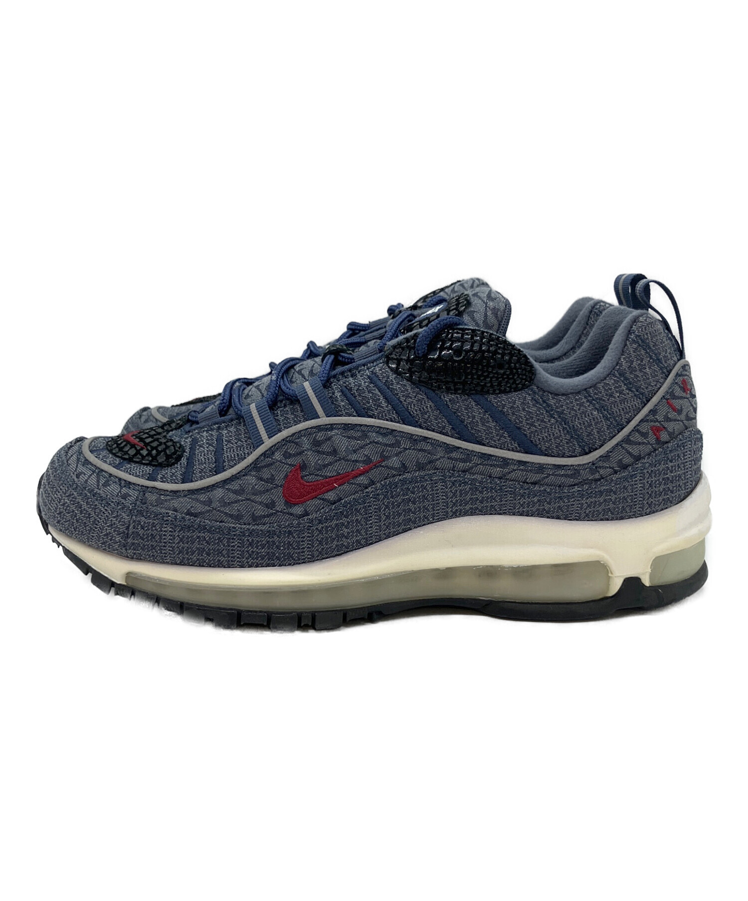中古・古着通販】NIKE (ナイキ) AIR MAX 98 ネイビー サイズ:SIZE 26cm