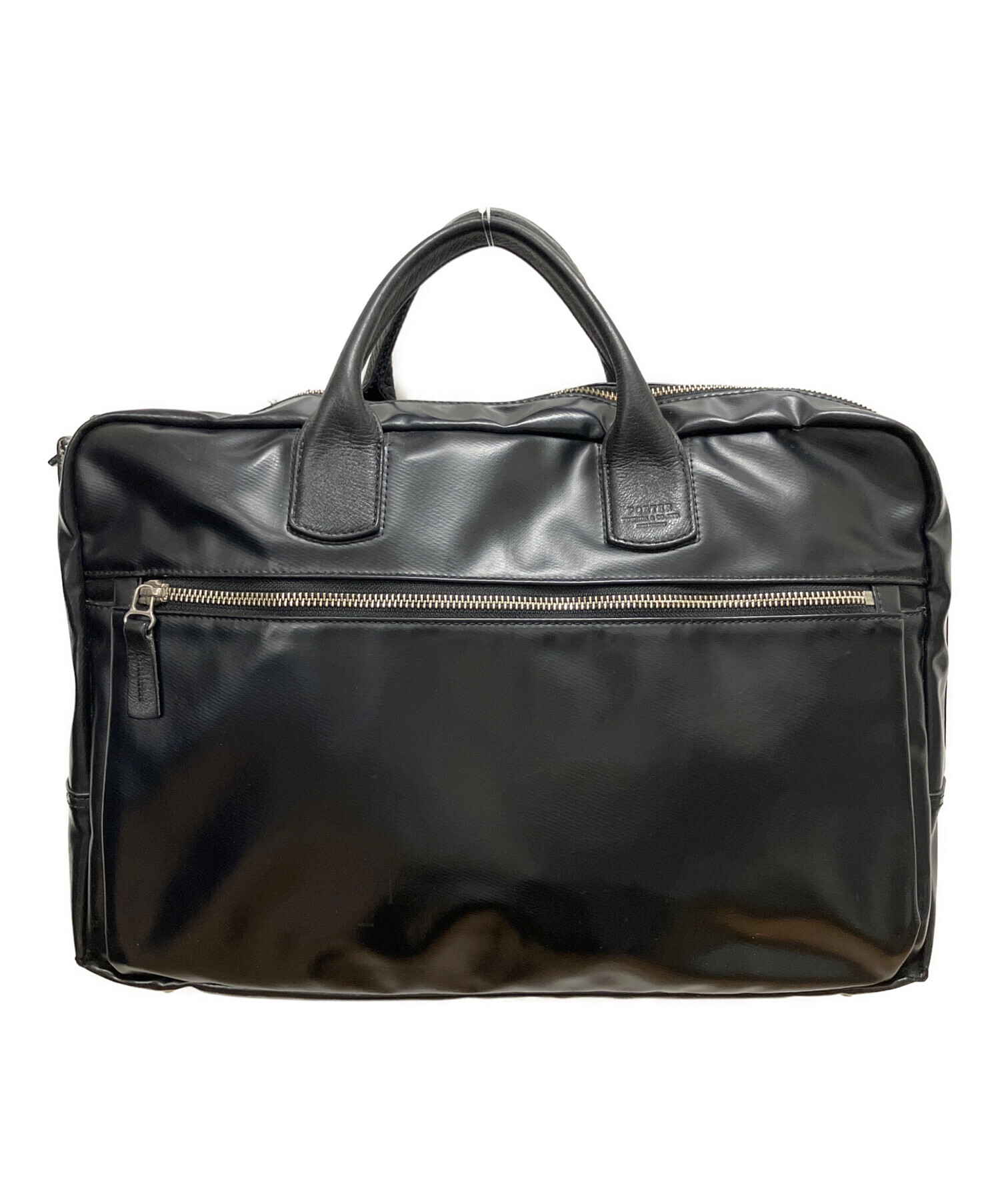 PORTER　REAL　ブリーフケース　☆中古美品☆ 中古・古着通販】PORTER (ポーター) REAL 2WAY BRIEFCASE ブラック