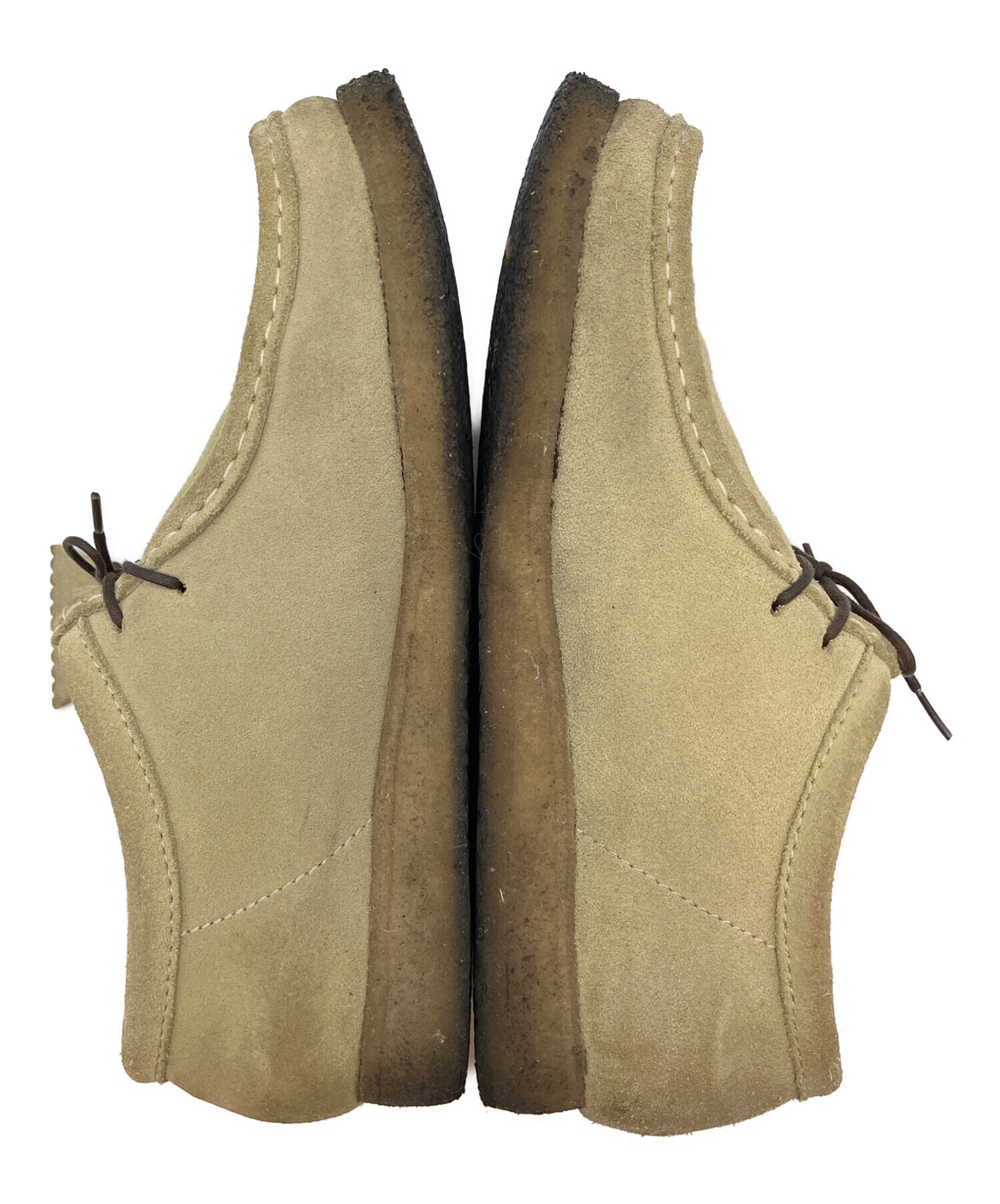 中古・古着通販】CLARKS (クラークス) ワラビーシューズ ベージュ