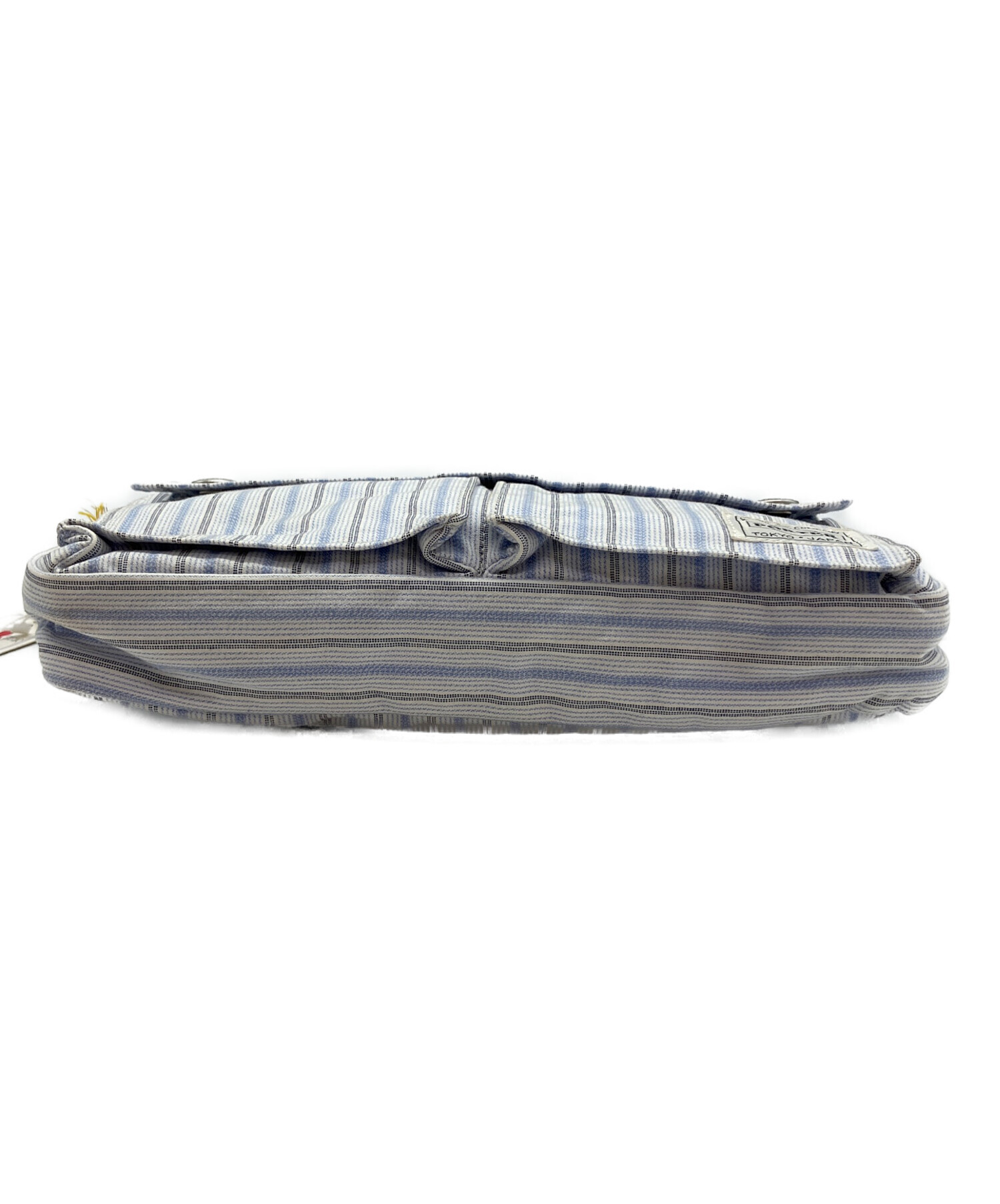 中古・古着通販】PORTER (ポーター) ブルーストライプ SHOULDER BAG 