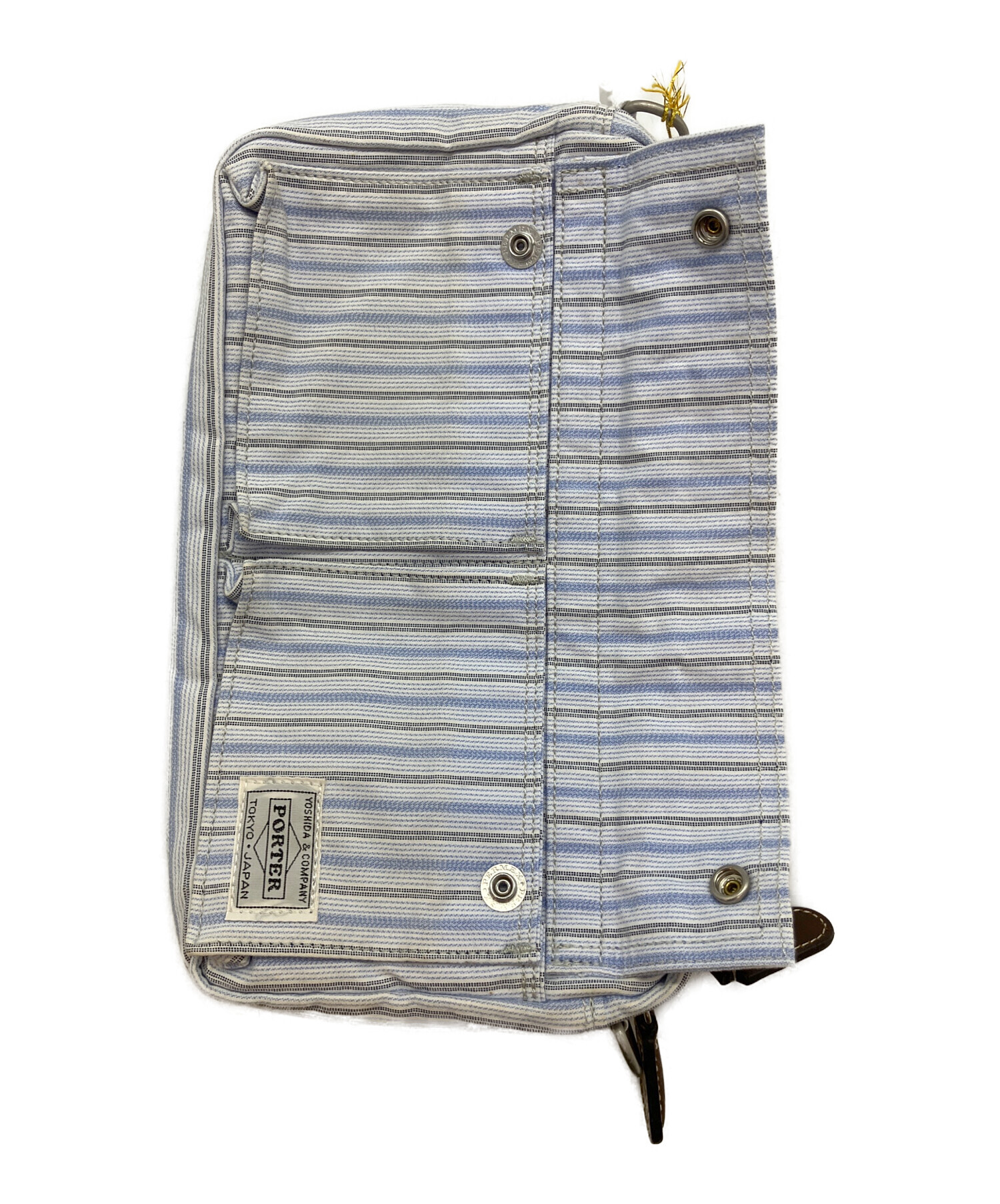 中古・古着通販】PORTER (ポーター) ブルーストライプ SHOULDER BAG 