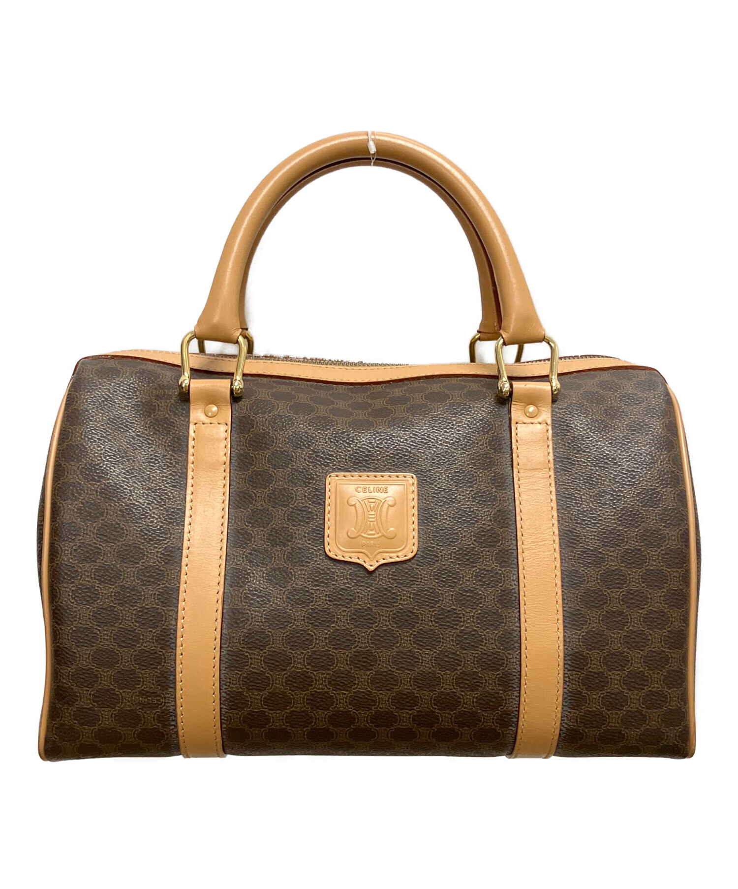 中古・古着通販】CELINE (セリーヌ) マカダム ミニボストンバッグ