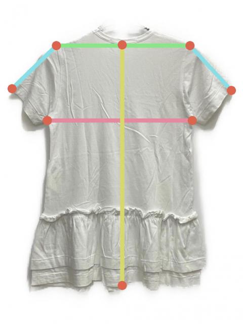 COMME des GARCONS フリル 半袖カットソー バックベルト 楽天市場