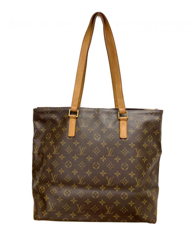 Louis Vuitton ダークブラウン トートバッグ 中古・古着通販】LOUIS VUITTON (ルイ ヴィトン) モノグラム