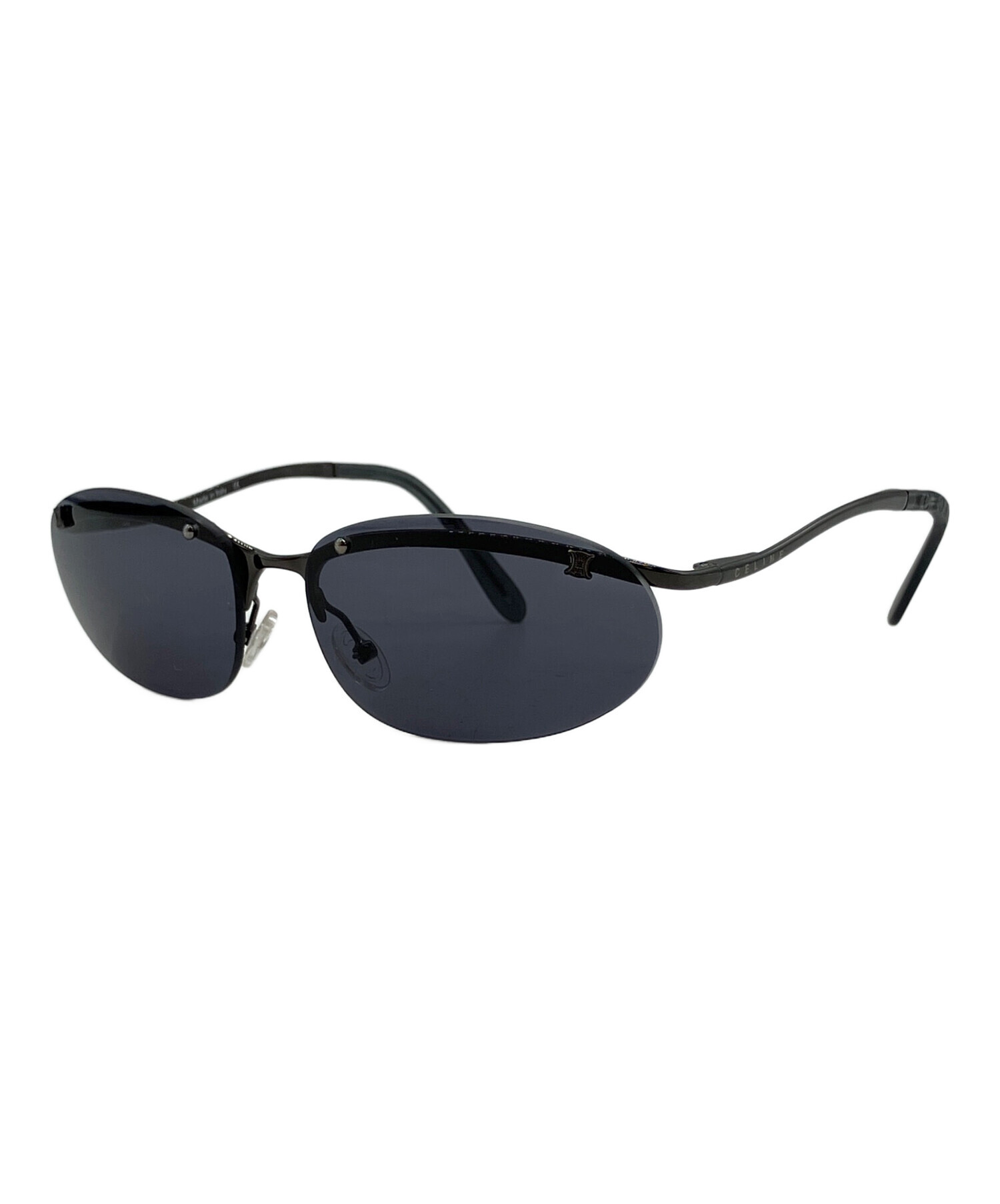 中古・古着通販】CELINE (セリーヌ) トリオンフ サングラス ブラック