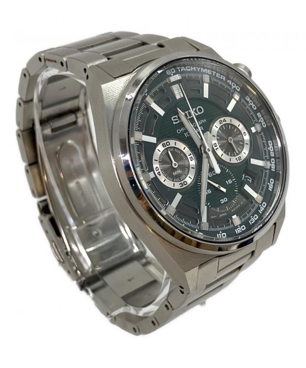 中古・古着通販】SEIKO (セイコー) クロノグラフ 腕時計 グリーン