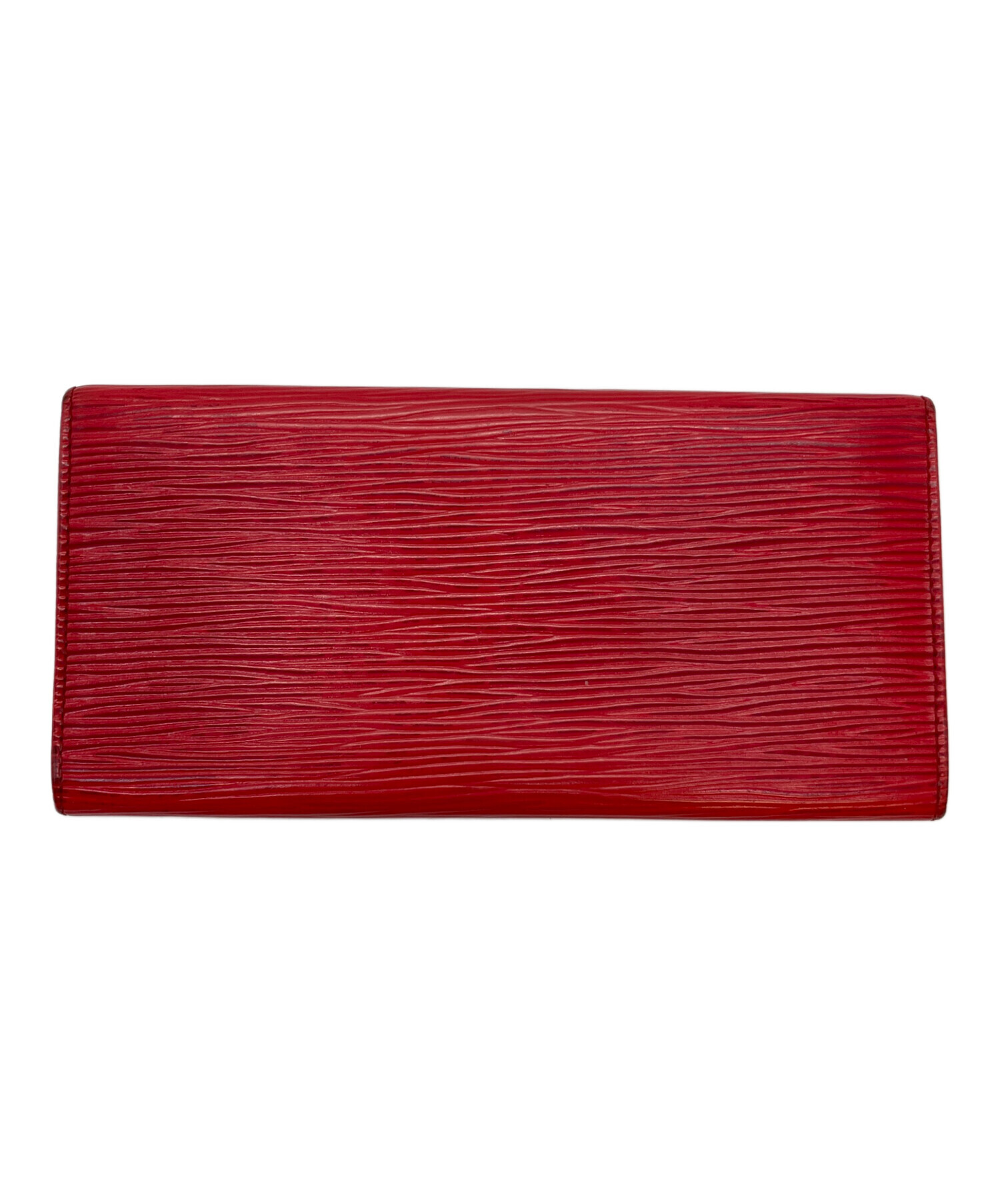 【超美品】LOUIS VUITTON エピ ポルトモネクレディ マンダリン 中古・古着通販】LOUIS VUITTON (ルイ ヴィトン) エピ ポシェット