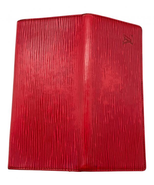 超美品 ルイヴィトン エピ ポシェット ポルトモネ クレディ 長財布 レッド 中古・古着通販】LOUIS VUITTON (ルイ ヴィトン) エピ ポシェット