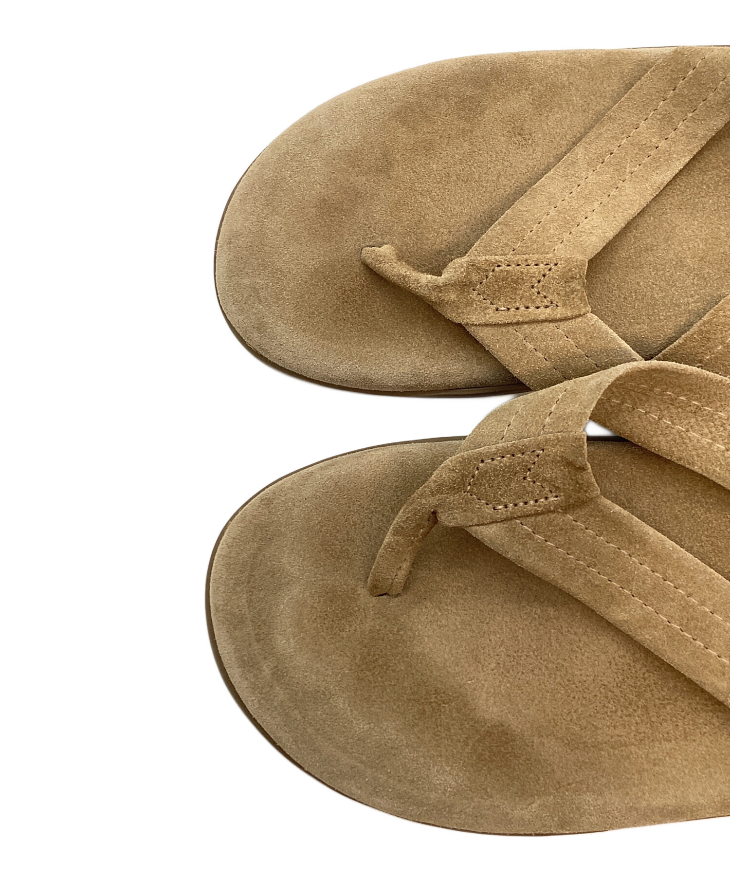 美品　アイランドスリッパ　ベージュスエード　サイズ8 中古・古着通販】ISLAND SLIPPER (アイランドスリッパ) ビーチサンダル