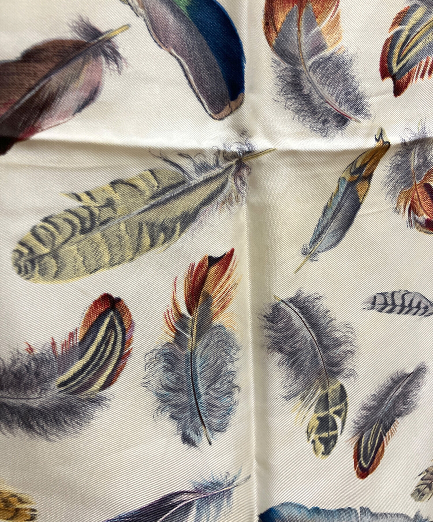中古・古着通販】HERMES (エルメス) カレ90 PLUMES par Henri de
