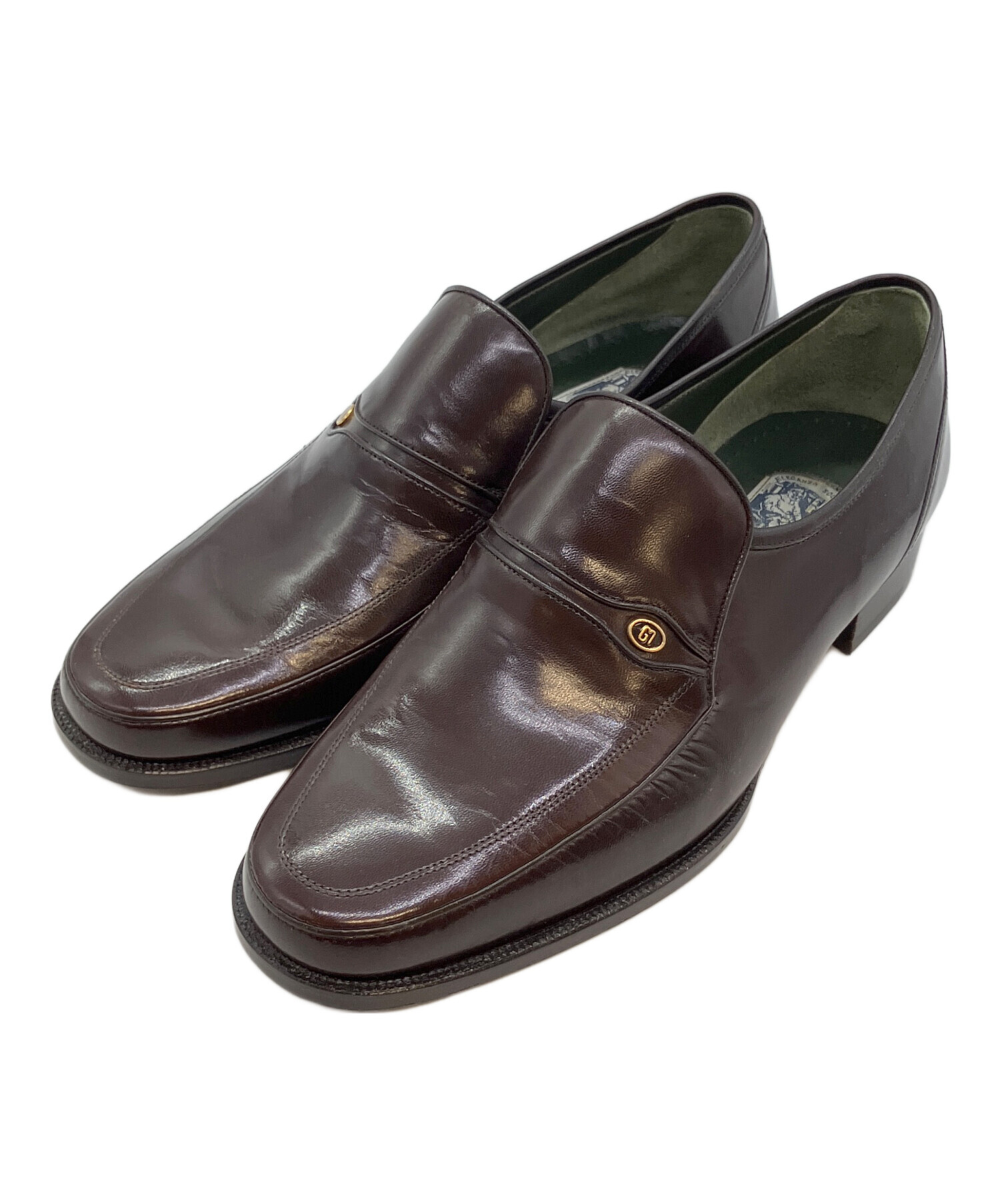 中古・古着通販】MARELLI (マレリ) ローファー ブラウン サイズ:SIZE 