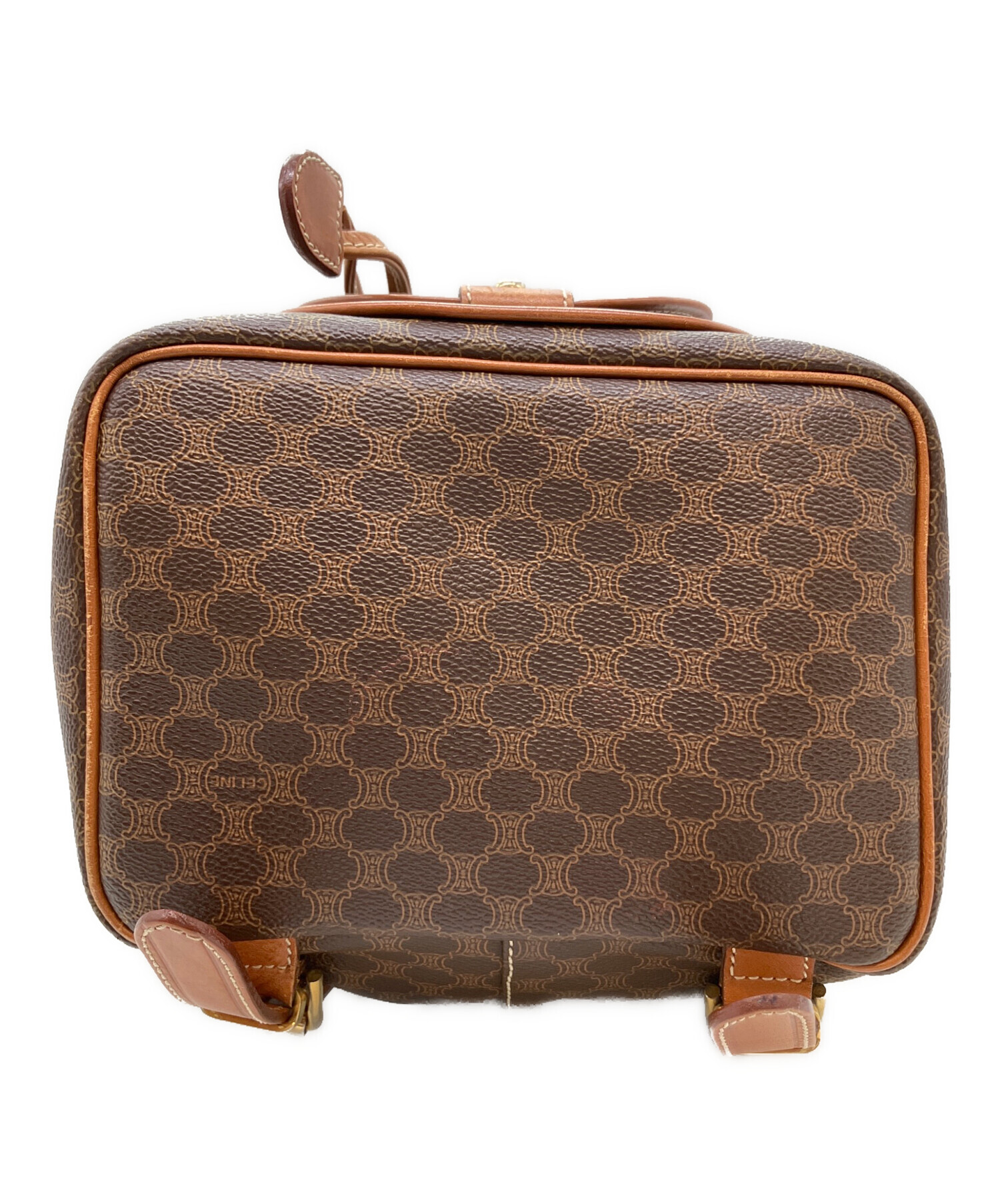 中古・古着通販】CELINE (セリーヌ) マカダム リュック ブラウン