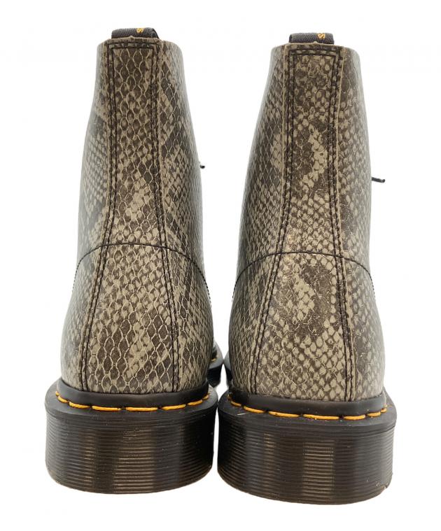 ドクターマーチン UK9 43 中古・古着通販】Dr.Martens (ドクターマーチン) 8ホールブーツ グレー