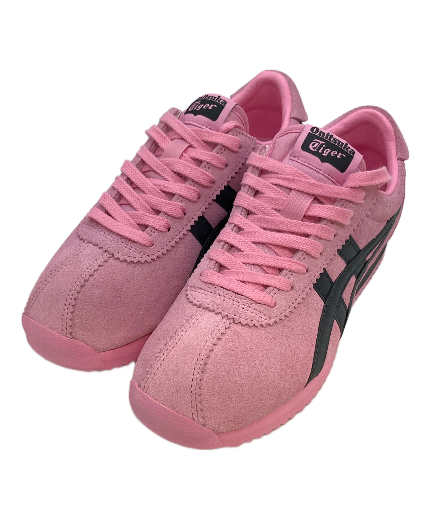 Onitsuka Tiger タイガー コルセア スニーカー ピンク 24.5 中古・古着通販】Onitsuka Tiger (オニツカタイガー) TIGER CORSAIR