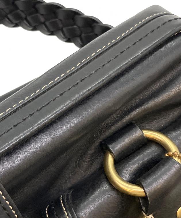 中古・古着通販】COACH (コーチ) レガシー ハンドバッグ ブラック