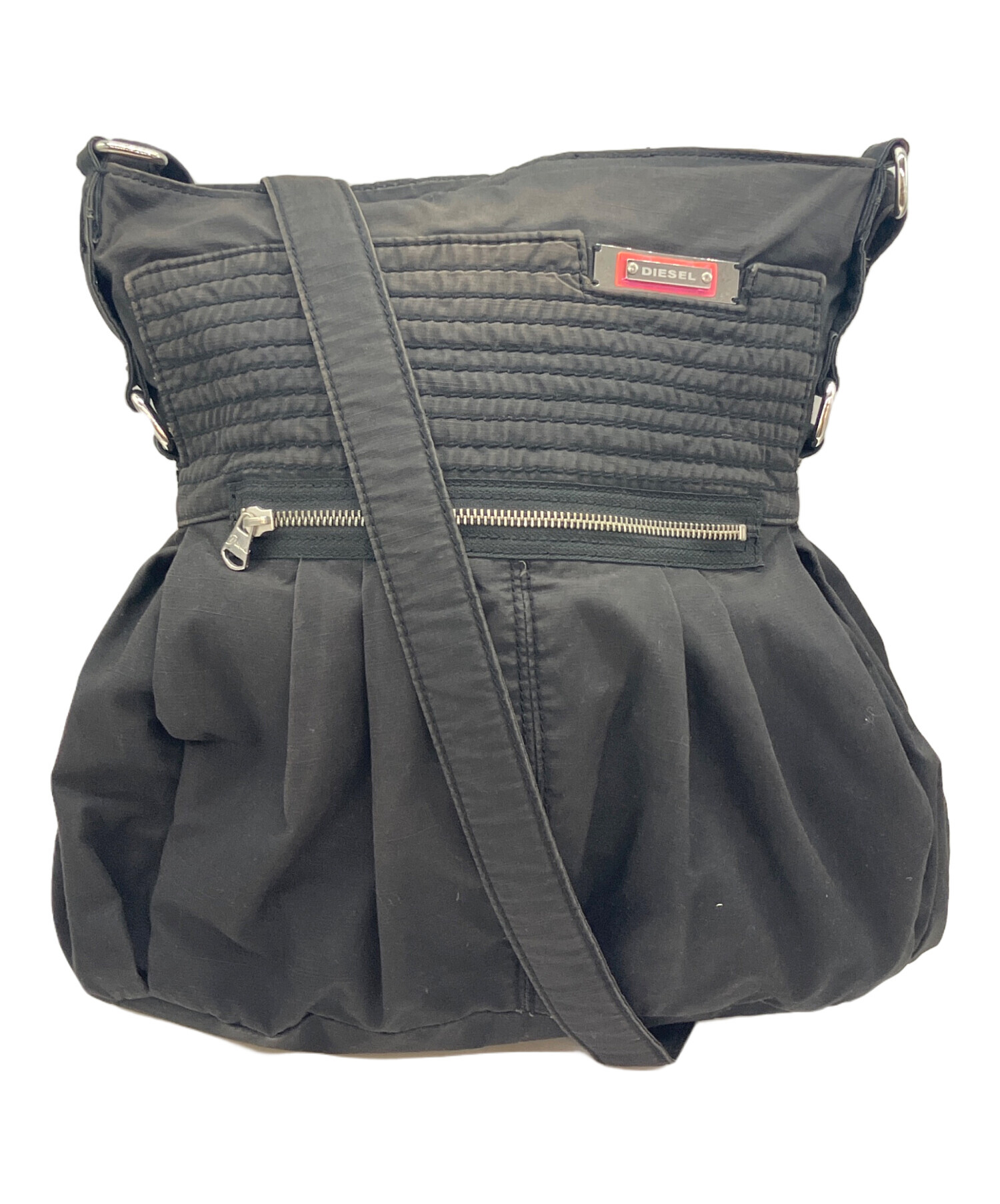 中古・古着通販】DIESEL (ディーゼル) ショルダーバッグ ブラック 