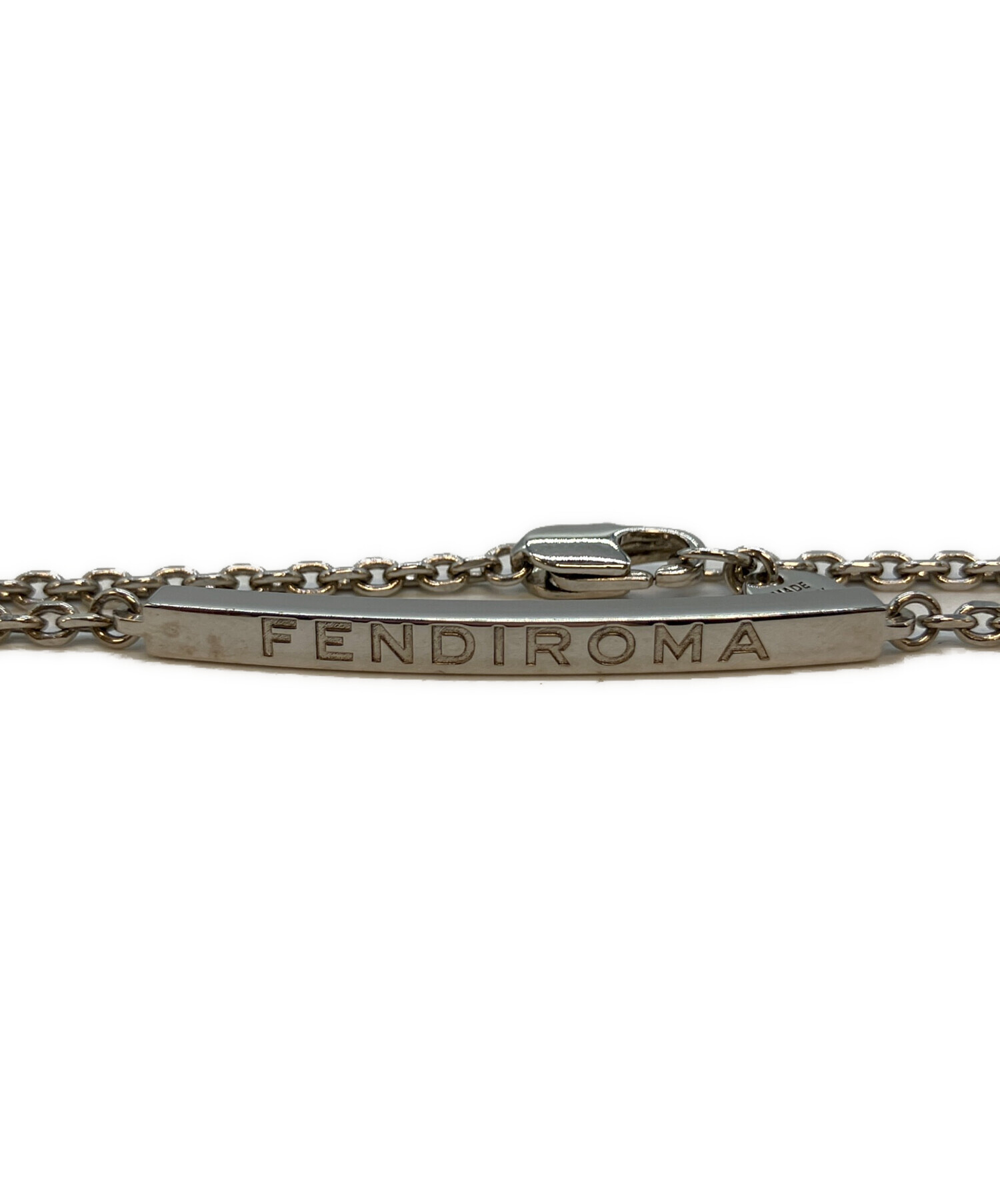 美品！定価6.7万！FENDI ブレスレット 中古・古着通販】FENDI (フェンディ) ブレスレット シルバー｜ブランド
