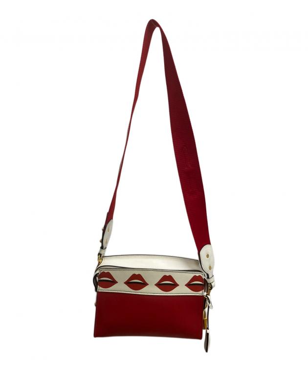 PRADA ショルダーバッグ 唇モチーフ 中古・古着通販】PRADA (プラダ) エスプラナード リッププリント
