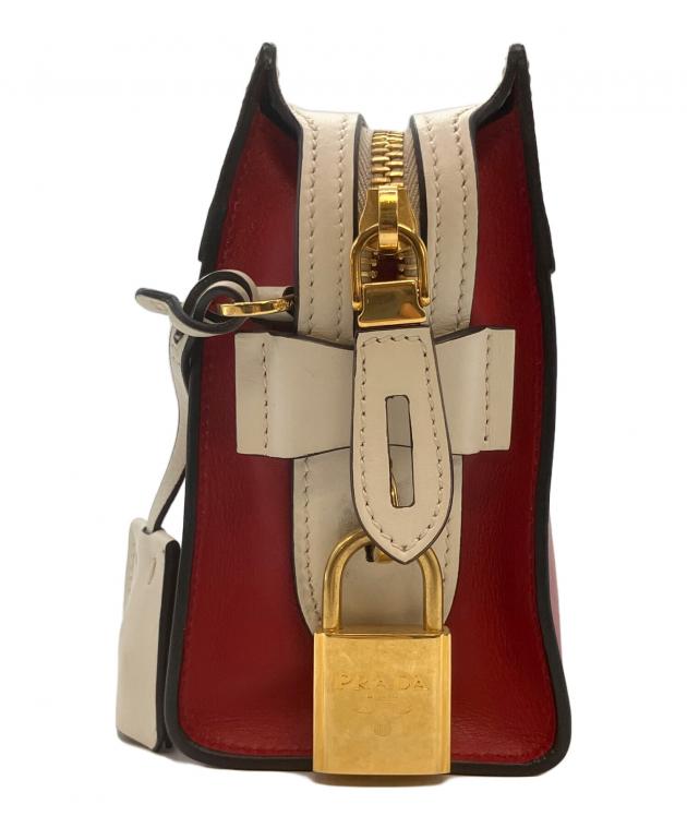 PRADA ショルダーバッグ 唇モチーフ 中古・古着通販】PRADA (プラダ) エスプラナード リッププリント
