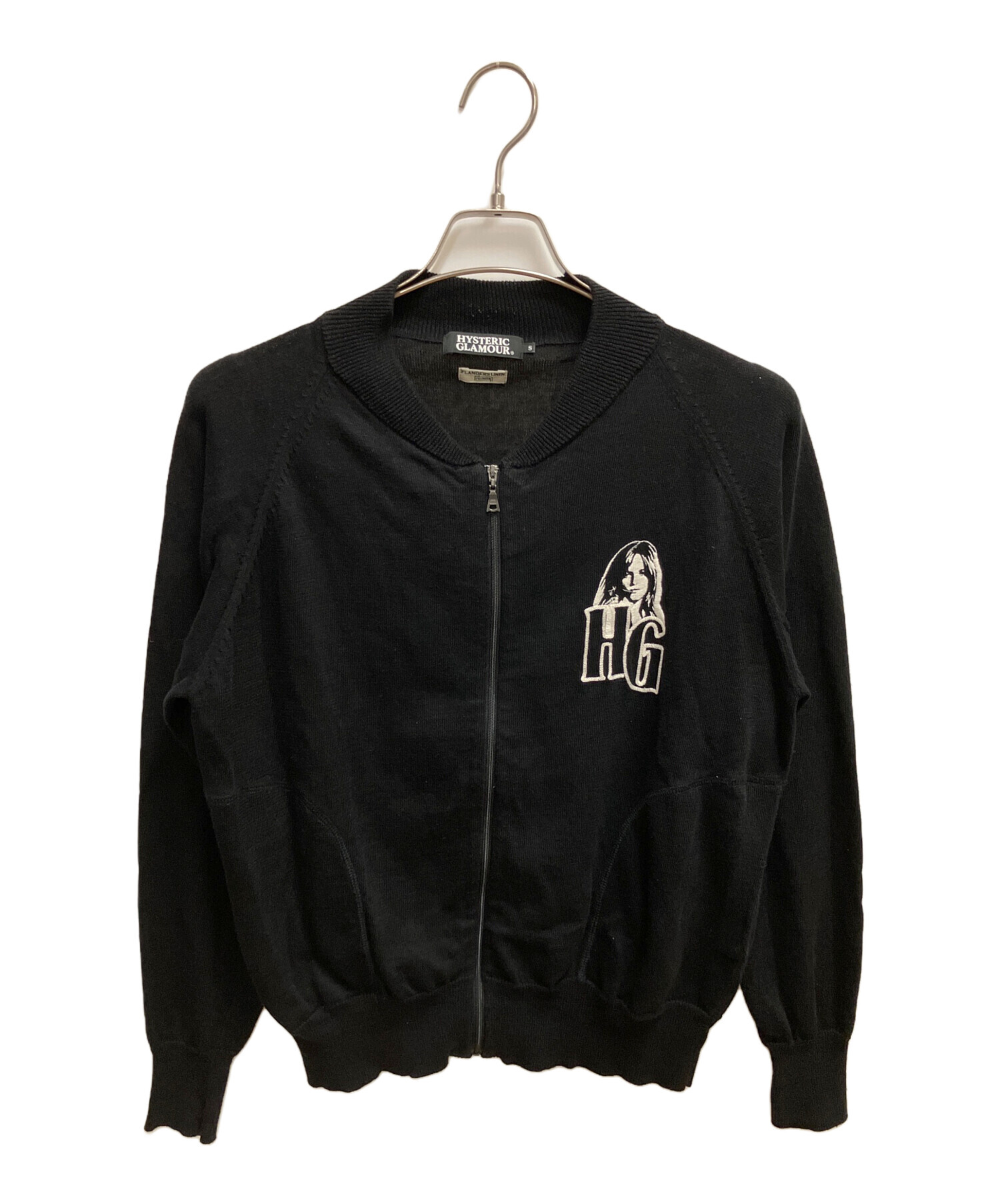 新品未使用！ヒステリックグラマー　ジップカーディガン　カーデ　ヒスグラ 中古・古着通販】Hysteric Glamour (ヒステリックグラマー) ジップ