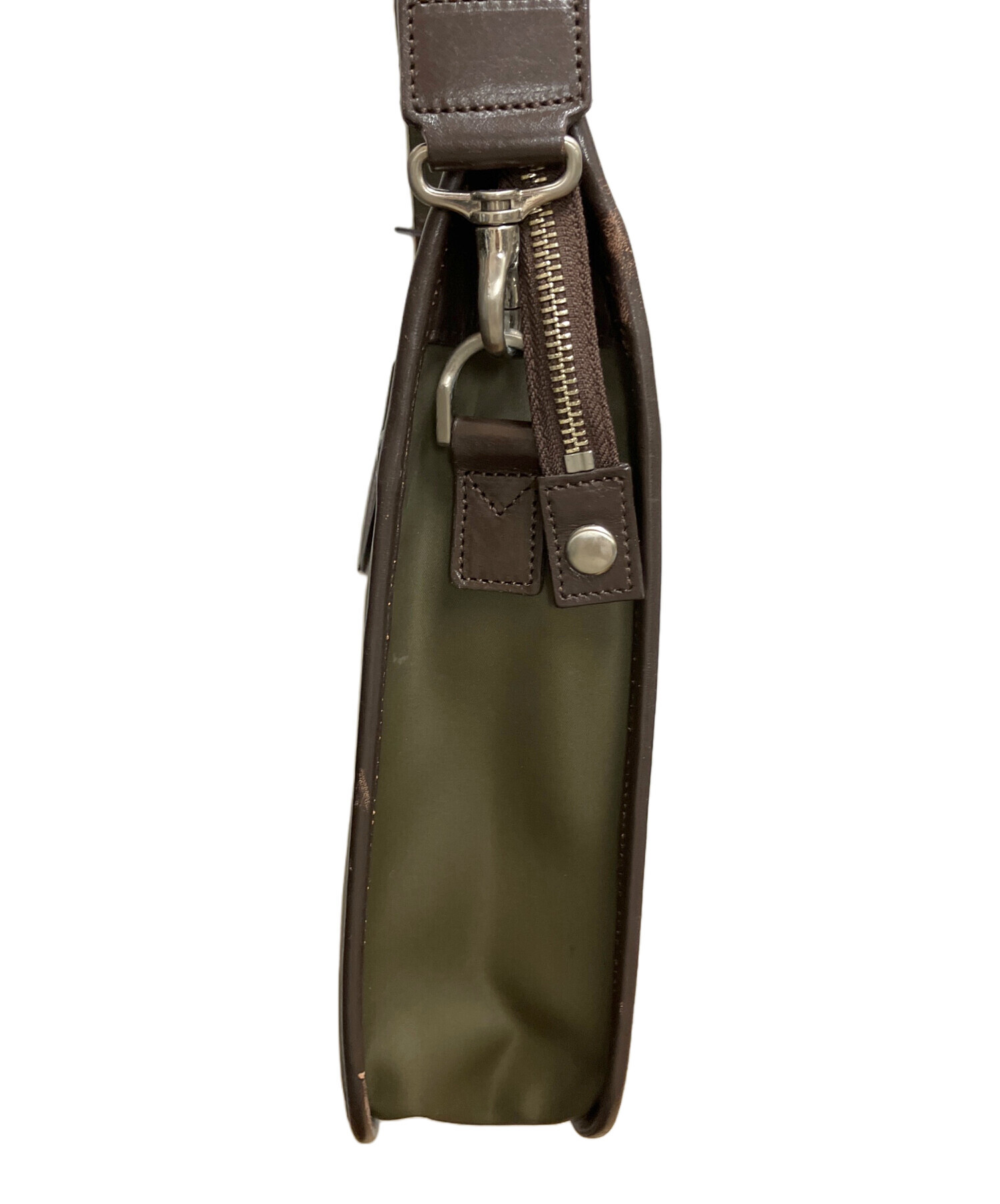 中古・古着通販】BURBERRY (バーバリー) ビジネスバッグ カーキ