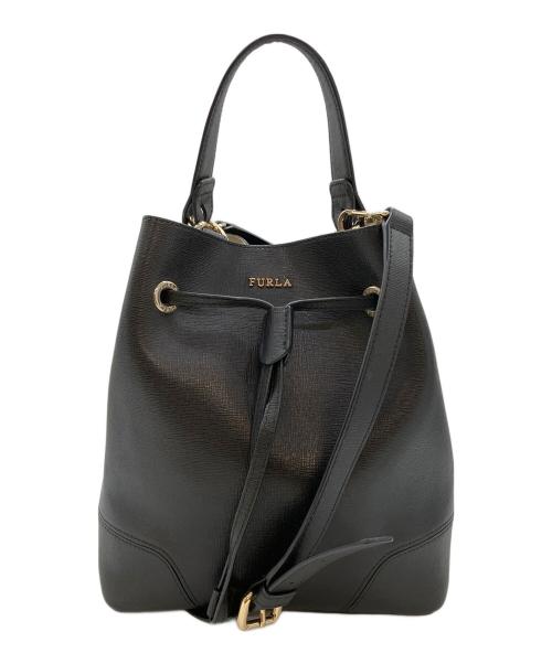 檸檬☆ 未使用品 美品 フルラ レザー アルテーシア ロゴ 2WAY⑥ 中古・古着通販】FURLA (フルラ) ステイシー 2WAYバッグ ブラック