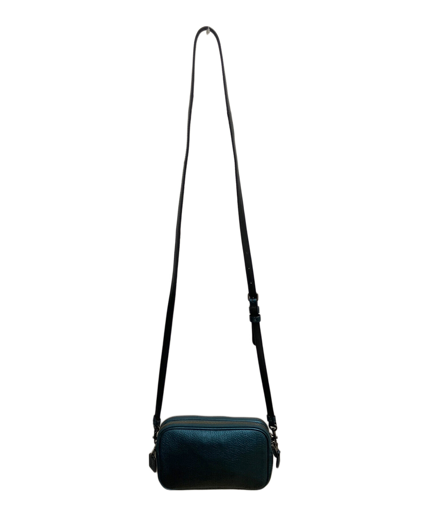 中古・古着通販】COACH (コーチ) 2WAYショルダーバッグ エメラルド