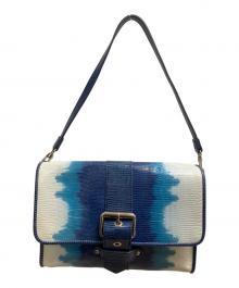 LONGCHAMP (ロンシャン) ショルダーバッグ ブルー　未使用に近い LONGCHAMP(ロンシャン)】ブランド・古着のネット通販【TREFAC FASHION】