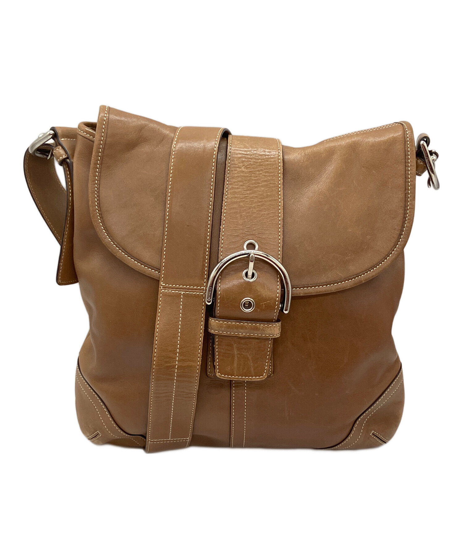 中古・古着通販】COACH (コーチ) ソーホー スモール レザーダッフル