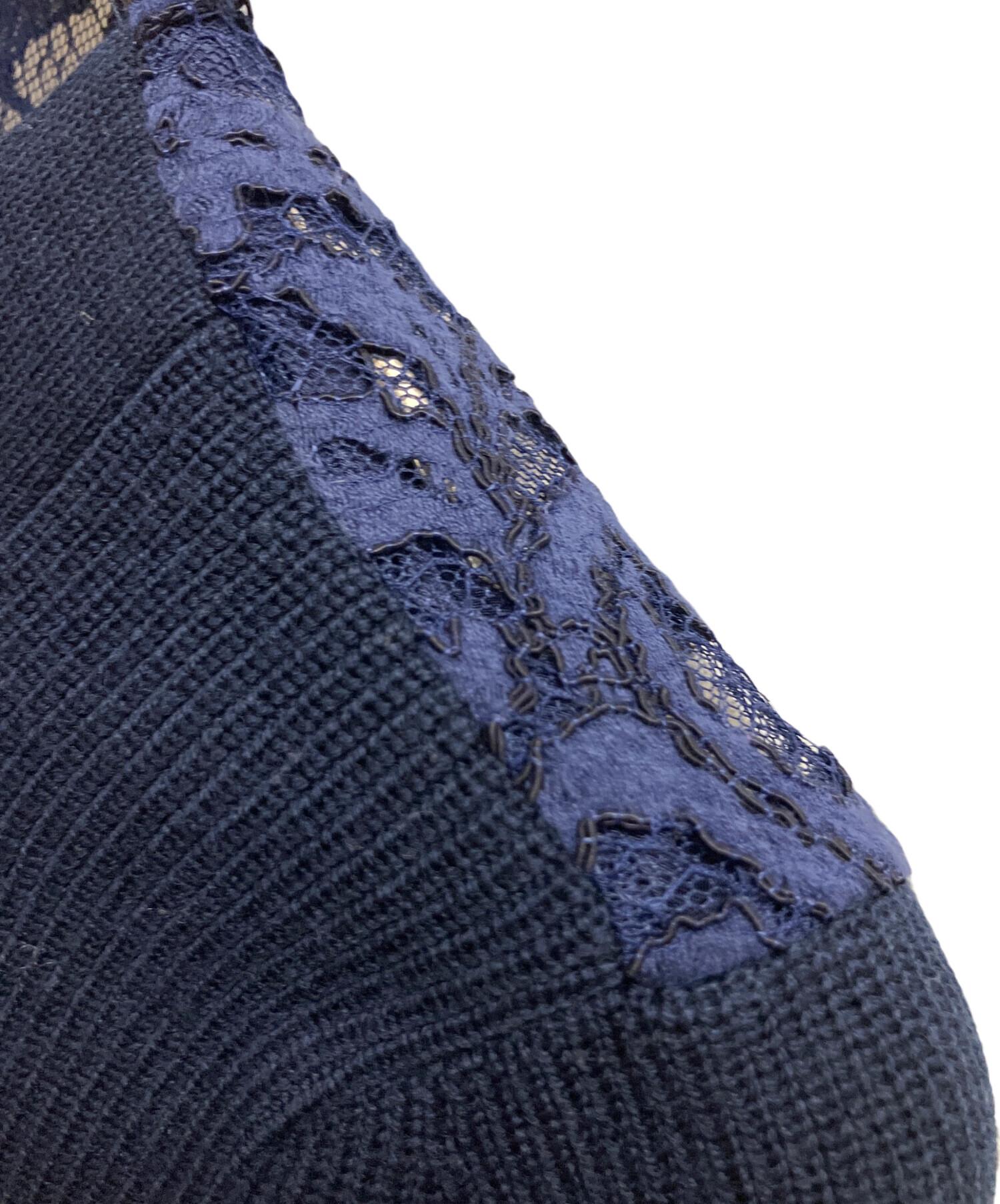 中古・古着通販】sacai (サカイ) バックレースカーディガン 薄手