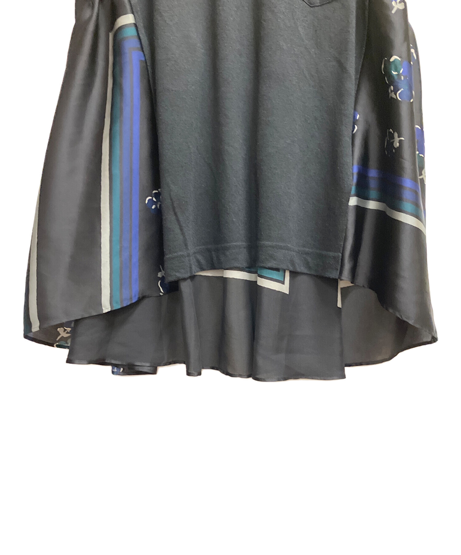 中古・古着通販】sacai (サカイ) 半袖花柄ブラウス 半袖カットソー