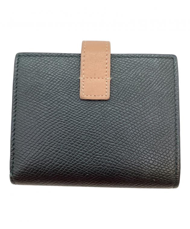 中古・古着通販】CELINE (セリーヌ) 2つ折り財布 ブラック｜ブランド
