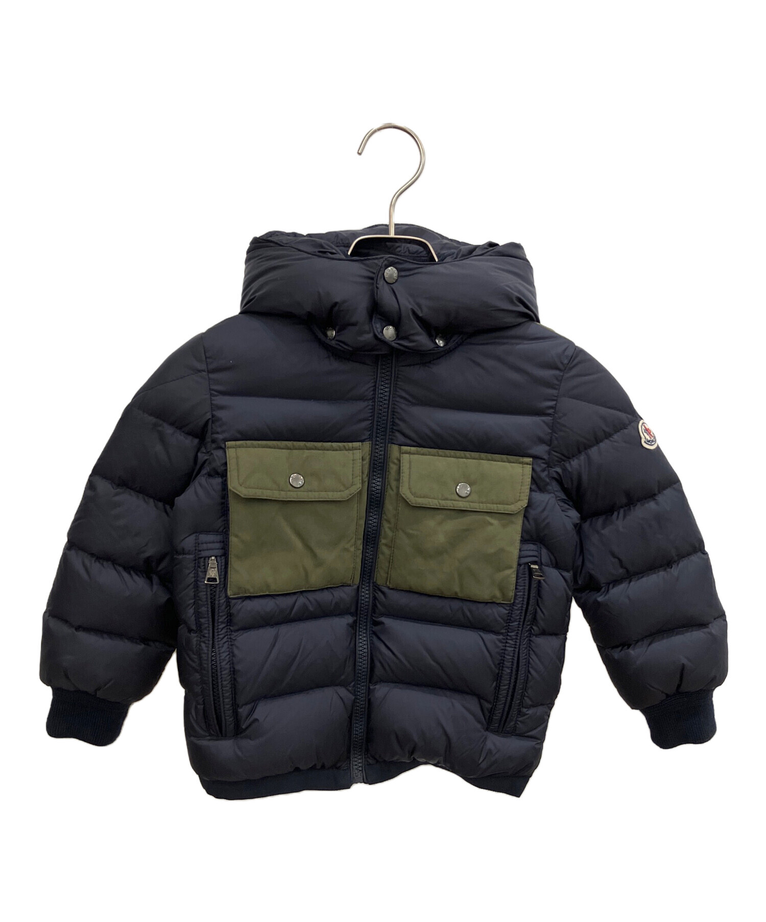 中古・古着通販】MONCLER (モンクレール) ダウンジャケット ネイビー